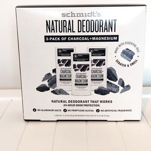 Schmidt's Natural Deodorant 3pk.